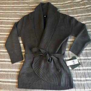 IZ Byer Front-Tie Cardigan